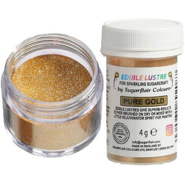 Edible Lustre - Pure Gold - E171 Free